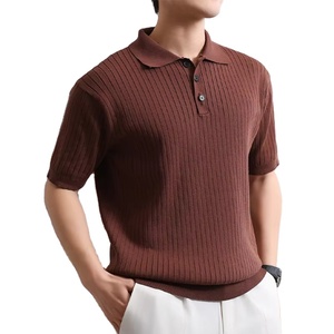Prix de gros 2025, vêtements de sport confortables pour hommes, polos de sport, impression personnalisée de logo, pour hommes, polos - Product Image 1