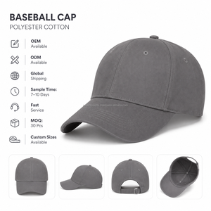 Gorras de Béisbol para Mujer al por Mayor, Tela de Sarga de Poliéster y Algodón, Ligeras, Ajustables, con Hebilla Metálica, Personalizables, para las Cuatro Estaciones - Product Image 3