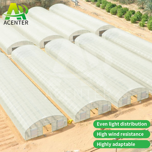 <span class=keywords><strong>Serre</strong></span> tunnel commerciale isolée et coupe-vent de 10x30m en film PE double couche, ensemble complet avec charpente, pour le marché nordique - Product Image 5