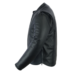 Veste en cuir imperméable de style streetwear pour homme, mode unique avec tissu original, qualité supérieure, service OEM - Product Image 4