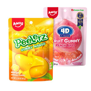 Wholesale AMOSS Peelerzz Gummy Candy Banana Flavor 6oz Peelable Fun Snack Made With Real Fruit Juice For Candy Stores - Product Image 5