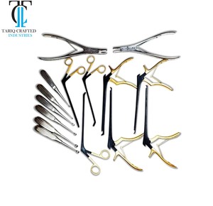 Kerrison Rongeurs & Bone Curettes Set for Spine <b>Neurosurgery</b> Orthopedic Surgical <b>Instruments</b> - Product Image 5