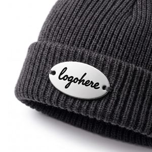 Etiqueta Metálica Personalizada para Ropa, Bolsos y Zapatos, Etiqueta con Logotipo Chapada en Oro, Accesorios de Marca de Moda para Prendas - Product Image 3