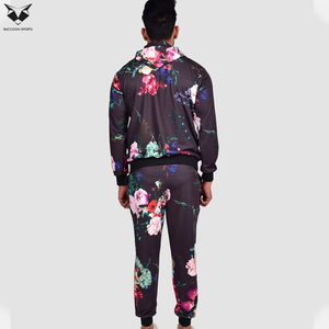Wholesale Rate OEM ODM Service Newest 2 Pieces Hoodie Jogger <b>Set</b> Jogging Suit For Men Highest Quality Sublimation Tracksuits - Product Image 3