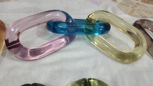 Cadena acrílica moderna personalizada, acentos de pared hechos a mano, resina ornamental moderna, colgante para decoración del hogar, listo para Festival Diwali - Product Image 3