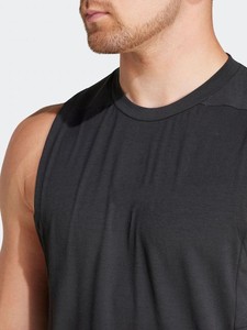 2026 New Men <b>Black</b> Tank <b>Top</b> Lightweight Stretchy Breathable Knitted for Comfort Muscle Support Workouts V-neck Sleeveless Gym - Product Image 4