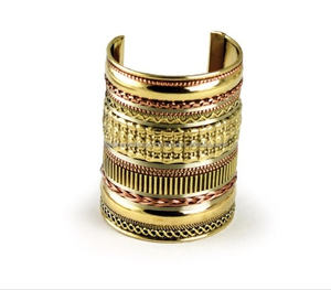 Bracelets en laiton de qualité supérieure, faits à la main, pour les fêtes, mode, bracelets en laiton surdimensionnés, bracelets en laiton Falak World Export - Product Image 1