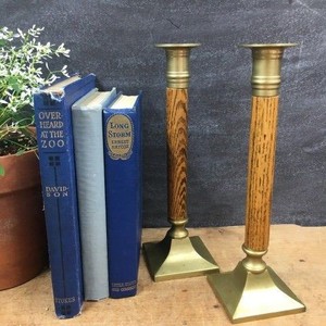 Support de bougie traditionnel en laiton, bougeoir décoratif en laiton pour la maison, le temple, la table à manger, la décoration de centre de table de mariage - Product Image 2