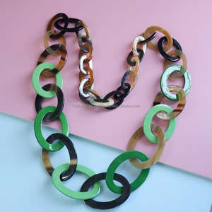 Venta caliente collar de cuerno de búfalo collar de joyería elegante para mujeres a precios al por mayor por FWE - Product Image 6