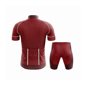 Venta de Fábrica: Conjunto de Uniforme de Ciclismo Unisex para Hombre, Transpirable, Ecológico, de Secado Rápido, Jersey y Pantalones Cortos Deportivos, Tallas Grandes, Personalizable - Product Image 2