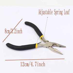 Multi Purpose Hair <b>Extension</b> Pliers for Loop Needle <b>Bead</b> Crimping and Opening Tool for Human Hair <b>Extension</b> Application - Product Image 3