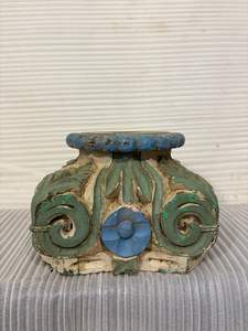 Portavelas de Madera Elegante de Estilo Rústico Moderno para Decoración del Hogar, Realza la Sala de Estar, Oficina en Casa, Muebles de Madera Natural - Product Image 4