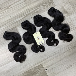 Wholesale <b>Body</b> Wave Cuticles Aligned <b>Hair</b> Bundles Weft Extensions Raw Vietnamese <b>Hair</b> Human <b>Hair</b> Vietnam from factory - Product Image 2
