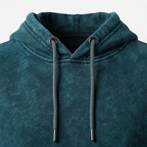 Ensemble de survêtement homme imprimé style hiver, délavé à l'acide, couleur personnalisable, séchage rapide, respirant, en coton, pour la gym et l'entraînement - Product Image 4