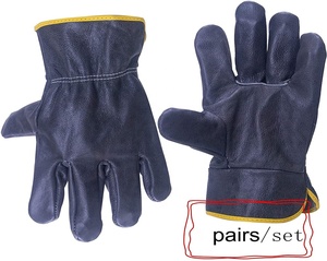 Gants de sécurité en cuir, gantlet, manicle de travail robuste, tenue de travail de Construction, - Product Image 5