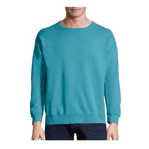 Men's Winter Hoodie Sweatshirt Polyester/Cotton Knitted Fabric Breathable Eco-Friendly Long Sleeve O-Neck <b>Design</b> Front Custom - Product Image 6