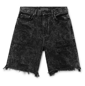 Custom Summer Streetwear Vintage Straight Half-Pants Loose Work Shorts Fashion Men's Jorts Denim Jean Shorts Waterproof - Product Image 2