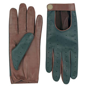 Nouveauté 2023 : Gants de conduite tout-terrain au design optimal, gants de course à doigts complets en cuir, prix abordable, vente en gros - Product Image 5