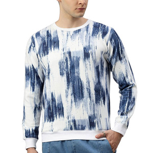 Camiseta de Manga Larga con Cuello Redondo, 100% Algodón, Sublimación Personalizada de Alto Impacto, Transpirable, Ecológica, Lisa, Venta al Por Mayor - Product Image 1