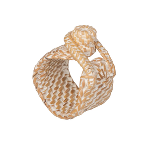 Ronds de serviette en rotin uniques, design traditionnel, écologiques, pour la décoration de table dans les cafés et les cantines. - Product Image 2