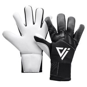 Gants de gardien de but en latex allemand de qualité supérieure, antidérapants, avec sangle de poignet réglable, design respirant, couleurs et tailles personnalisables - Product Image 4