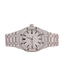 Stainless Steel VVS Moissanite Watch Mechanical Diamond Watch Men Hip Hop Mossinate Watches Buss Down 100% Pass Diamond Tester - Product Image 2