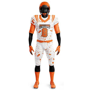 Uniforme de Fútbol Americano Personalizado al por Mayor, Nuevo Estilo, de Secado Rápido y Transpirable - Product Image 2