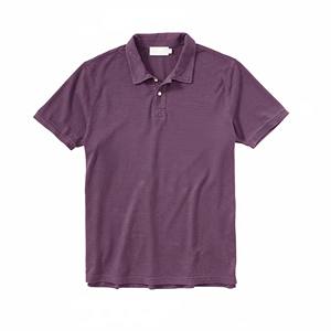Chemises de golf pour hommes 100% coton tissé, brodées, unies, séchage rapide, élégantes, confortables, douces, respirantes, vêtements décontractés pour l'extérieur - Product Image 4