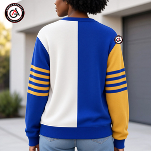 เสื้อคาร์ดิแกนอะคริลิคปักลาย Sigma Gamma Rho Sorority สำหรับผู้หญิง |   เสื้อสเวตเตอร์สไตล์วินเทจเรียบง่าย ปรับแต่งได้ ป้องกันรอยยับ - Product Image 2