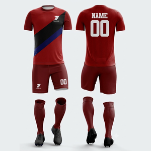 Uniforme de Fútbol Nuevo Diseño al por Mayor, Uniforme de Fútbol Personalizado de Alta Calidad, Uniformes Deportivos para Equipos - Product Image 1