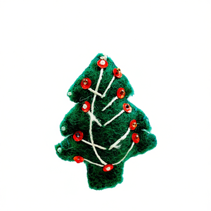Cadeau de Noël fait main en feutre de laine de qualité supérieure pour décorations festives - Product Image 2