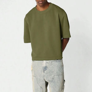 T-shirts en coton pour hommes, doux, décontractés, streetwear, à porter tous les jours en été, coupe confortable - Product Image 5