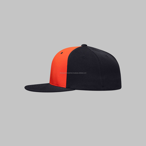 Cadre de logo de broderie 3D personnalisé de haute qualité 6 panneaux incurvé Bill Snapback Cap Sportif Style américain Tissu Matériel à carreaux - Product Image 2