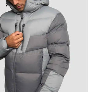 Vestes matelassées d'hiver de haute qualité en stock, style personnalisé, en laine et polyester. - Product Image 4