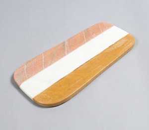 Planche à découper en marbre élégante et durable, compatible lave-vaisselle, disponible en formes rectangulaires/rondes/ovales/carrées pour les maisons modernes - Product Image 2