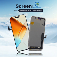Nouvel écran tactile de remplacement OLED souple FHD 120 Hz série 17 pour iPhone 17 Pro Max, compatible avec iPhone 17, 16, 15, 14, 13, 12, 11, XS, XR, X