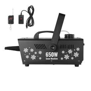 Macchina per Neve Artificiale Portatile Premium 650W con Telecomando Wireless, Serbatoio da 1L, Alta Produzione di Fiocchi di Neve per Uso Scenico - Product Image 1