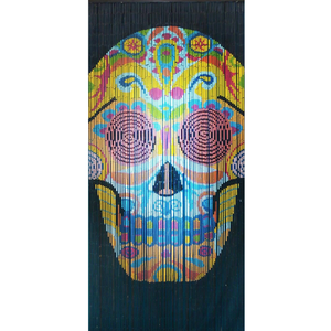 Luxury Bamboo <b>Beaded</b> <b>Door</b> Curtain for Hotel Rooms & Resorts Eco-Friendly Art Deco Design by MTH VIETNAM - Product Image 1