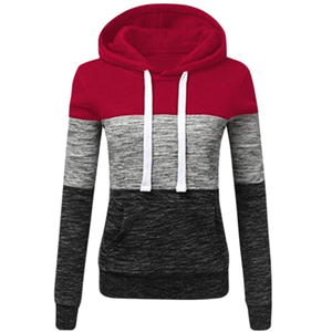 OEM ODM Conjunto de dos piezas para mujer: Sudadera con capucha de felpa con cremallera completa y efecto desgastado, y Top corto tipo jogger cómodo con bordado de toalla - Product Image 1