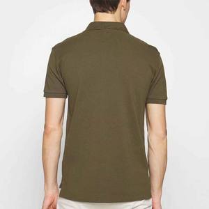 Nueva Camiseta Polo de Manga Corta para Hombre, Color Sólido, Verano, a la Moda, con Botones, Estilo Casual, para Golf - Product Image 6