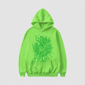 เสื้อฮู้ดดี้ทรงใหญ่สำหรับผู้ชาย สไตล์อเมริกัน ใส่ได้ทุกโอกาส ลายหัวใจ  กระเป๋าปัก  สำหรับฤดูใบไม้ร่วง - Product Image 4