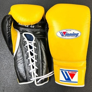 Gants de boxe professionnels personnalisés en cuir, avec logo brodé, pour entraînement et sparring. - Product Image 4