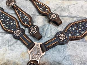 Juego de Montura Western de Cuero Genuino de Primera Calidad, Equipo Completo para Montar a Caballo, Modelo Kaamkaaj KKJ01, Mejor Precio del Mercado - Product Image 6