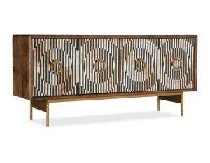 Aparador con Incrustaciones de Hueso de Diseño Marroquí en Verde, Mueble con Incrustaciones de Hueso, Diseño Moderno y en Tendencia, Nuevo Armario Personalizado - Product Image 1