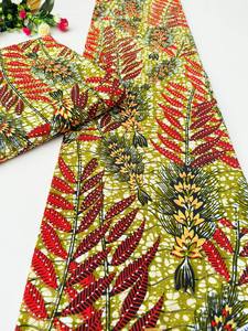 Tela de Algodón con Estampado Africano de Primera Calidad para Moda Femenina Elegante, Costura Creativa y Diseños Artesanales en Libia - Product Image 6
