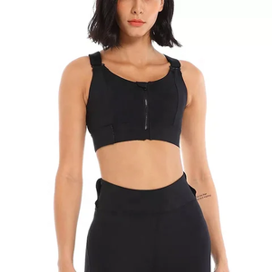 เสื้อชั้นในกีฬาคุณภาพสูงสำหรับผู้หญิง แบบ Racer Back เนื้อผ้านุ่มเบาสบาย เหมาะสำหรับวิ่งออกกำลังกาย ฟิตเนส และเล่นกีฬา - Product Image 2