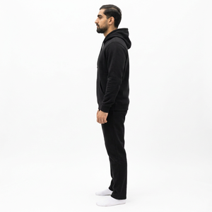 Survêtements en molleton de coton 460 g/m² pour streetwear, délavés à l'acide, imprimés avec logo personnalisé pour marques de vêtements américaines, faible MOQ, marque privée, vente en gros - Product Image 3