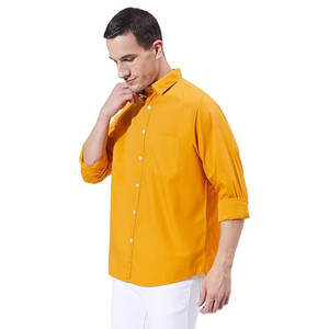 Camisa de manga larga ajustada con estampado informal para hombre, nuevo estilo, suave, transpirable, de gran tamaño, cómoda para adolescentes de primavera - Product Image 5