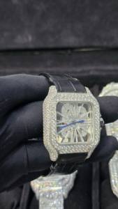 Wholesale Factory VVS Moissanite Diamond <b>Watches</b> Arabian Brand Studded Wrist With <b>Iced</b> <b>Out</b> <b>Watch</b> for Gift Passd <b>Watches</b> - Product Image 3