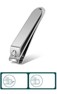 Kit de Cuidado de Uñas de Acero Inoxidable de Alta Calidad, Juego de Manicura y Pedicura, Cortaúñas para Dedos de Manos y Pies, Regalo de Viaje ZARNAB - Product Image 5